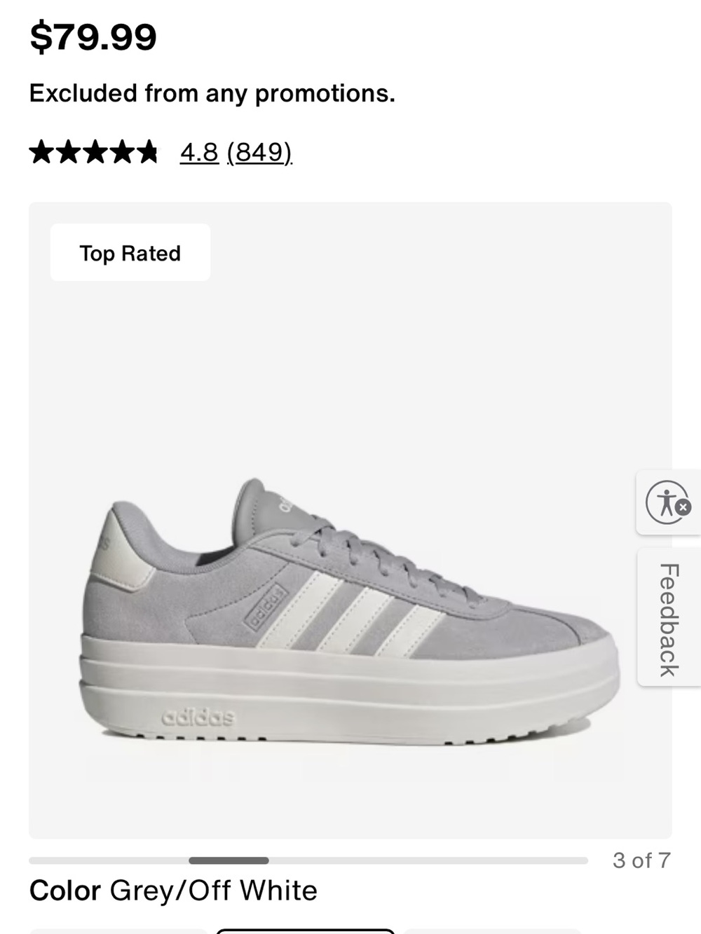 Adidas VL Court Bold sneaker